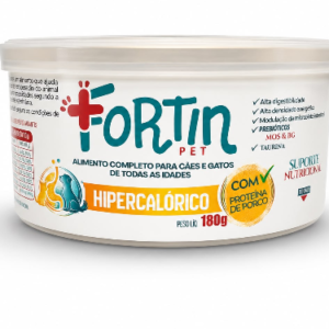 FortinPet Alimento completo para cães e gatos hipercalórico 180g
