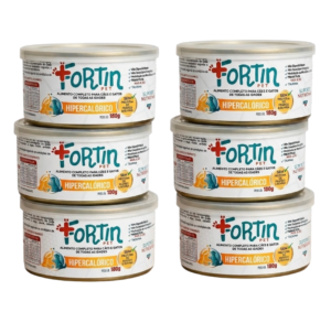 FortinPet Alimento completo para cães e gatos hipercalórico 180g – KIT 6 unidades