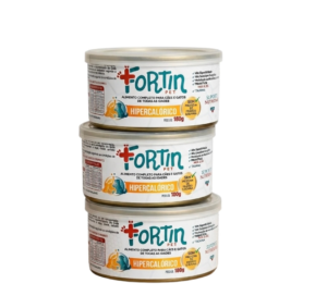 FortinPet Alimento completo para cães e gatos hipercalórico 180g – KIT 3 unidades