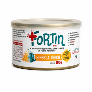 FortinPet Alimento completo para cães e gatos hipercalórico 180g