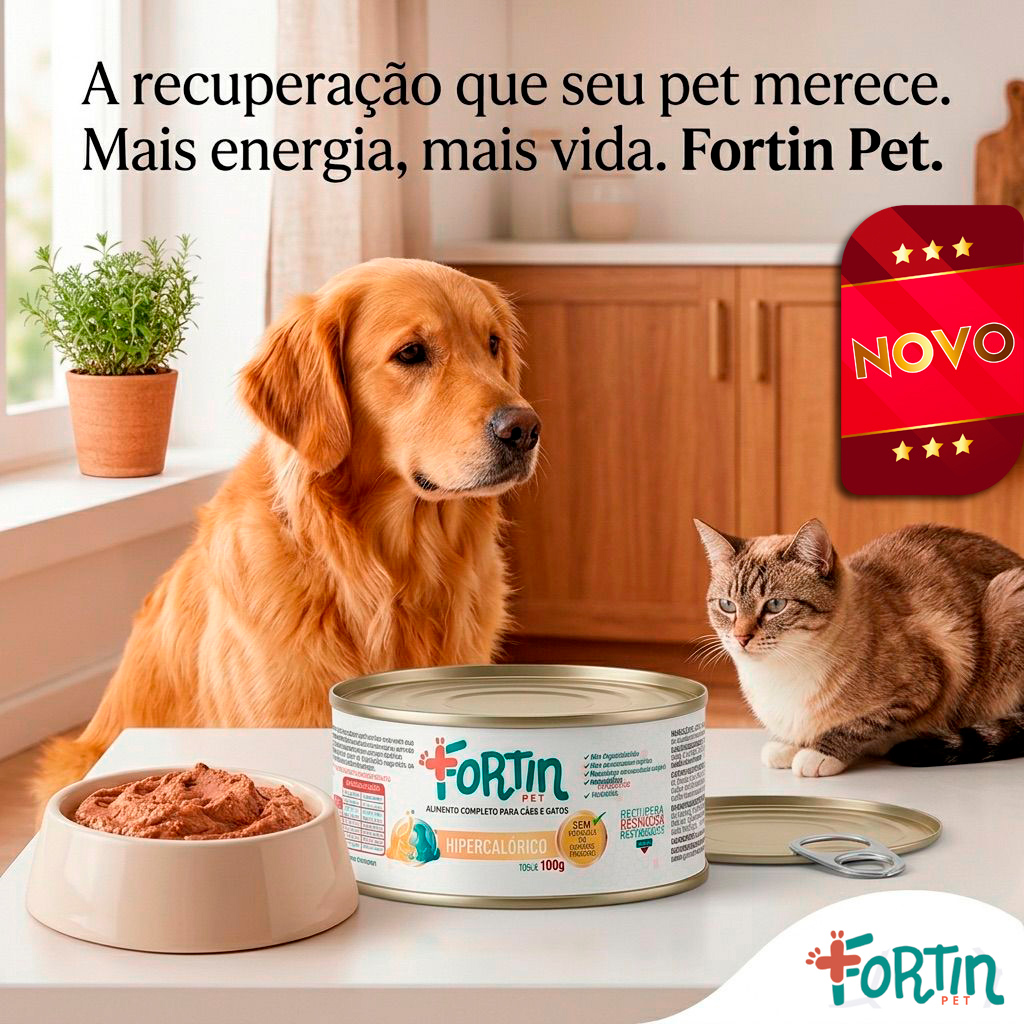FortinPet - Nutrição completa para cães e gatos