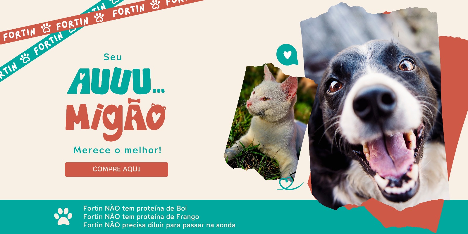 FortinPet® - Seu AU... Migão merece o melhor! Compre aqui!