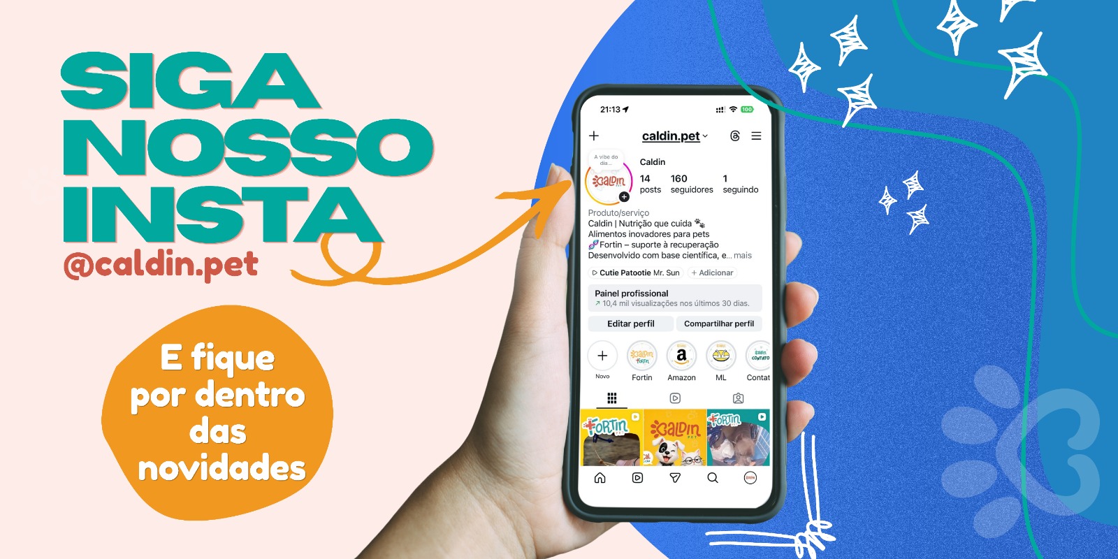 FortinPet® - Siga nosso Instagram e acompanhe as novidades!